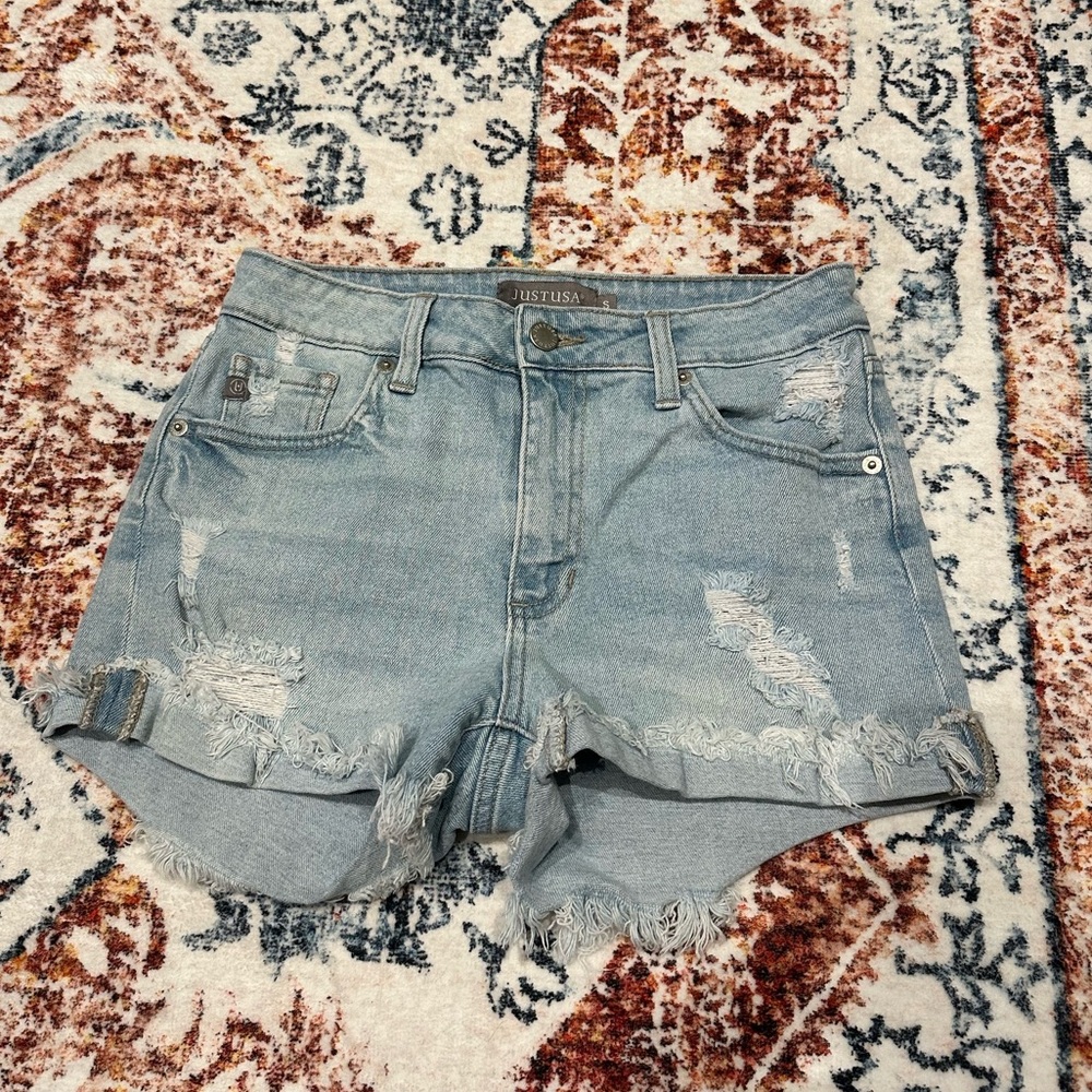 Just USA denim shorts